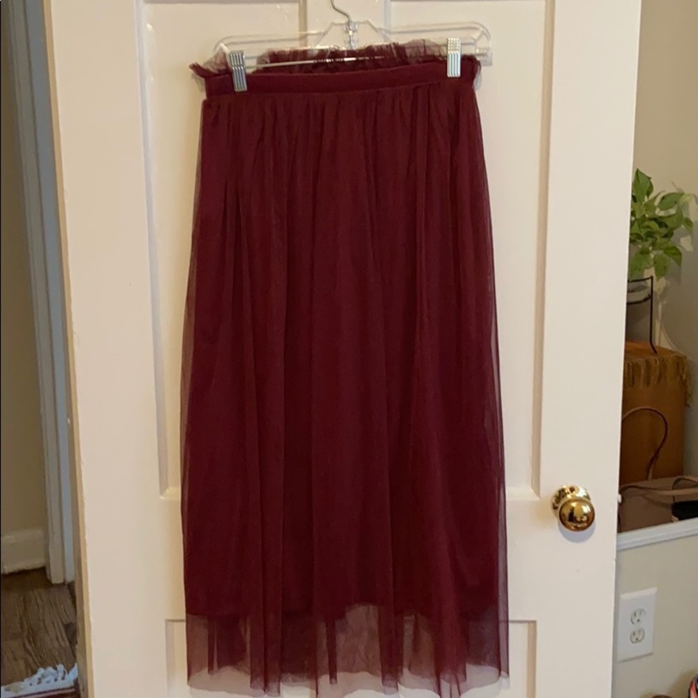 Tulle skirt